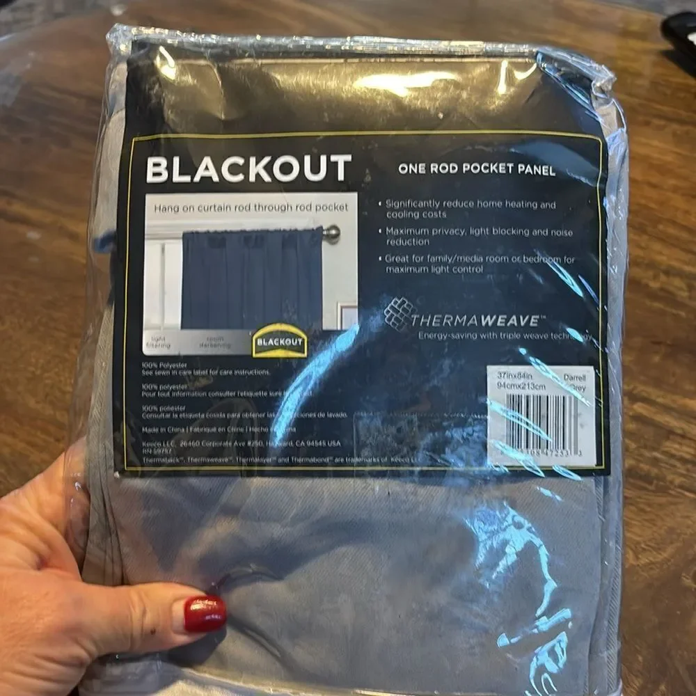 ECLIPSE Blackout Curtains for Bedroom-Darrell 37